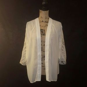 Sheer Cardigan (mid elbow)