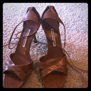 Manolo Blahnik 39 1/2 heels