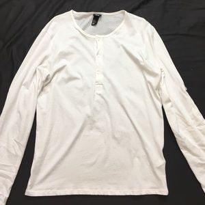 H&M White Henley!