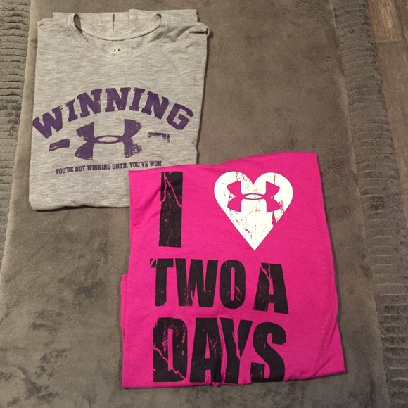 Set of Two - Under Armour Heat Gear T-Shirts