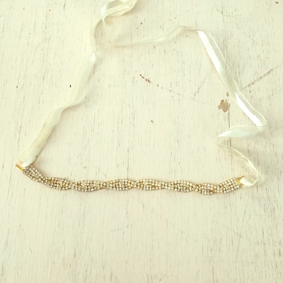 Bridal head band/belt