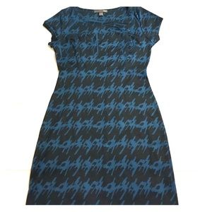 Houndstooth Bodycon  Mini Dress