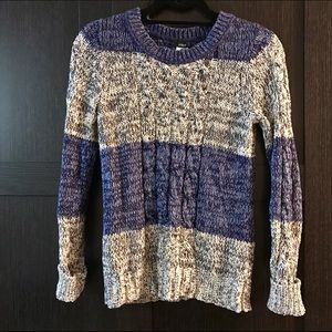 JCREW Cable Knit Sweater
