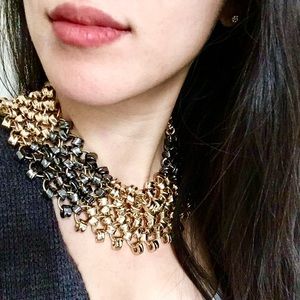 Like New - Akira gold and silver link necklace