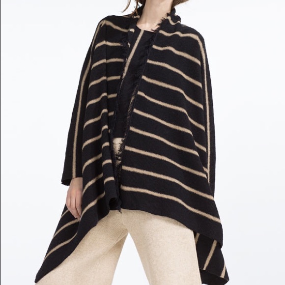 Zara Shawl Cape - Picture 1 of 4