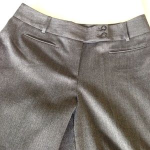 Ann Taylor Herringbone Cropped Trousers