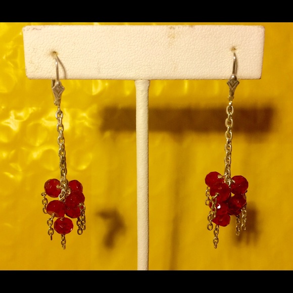 925 silver dangle earring