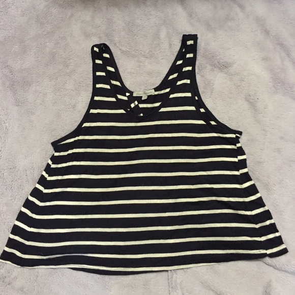 Open-backed striped tank!