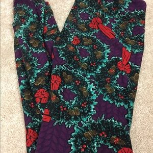 OS new Christmas leggings