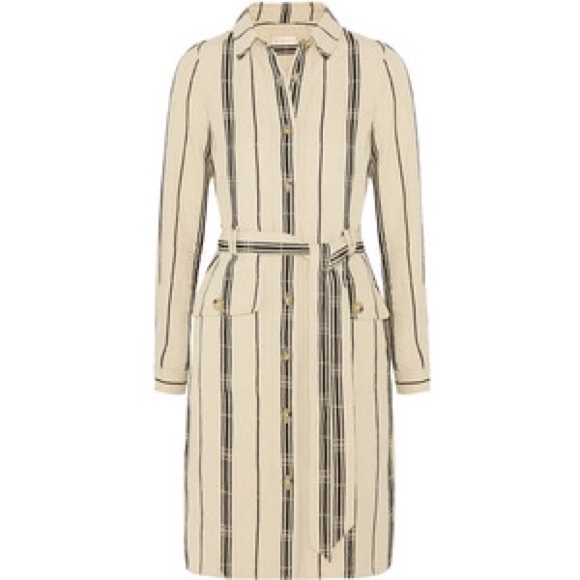 Tory Burch long sleeve shirt dress