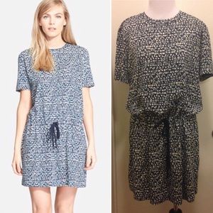 Tory Burch 100% Pima Cotton Drawstring Dress sz S