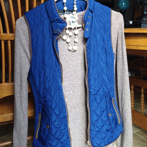 Blue vest