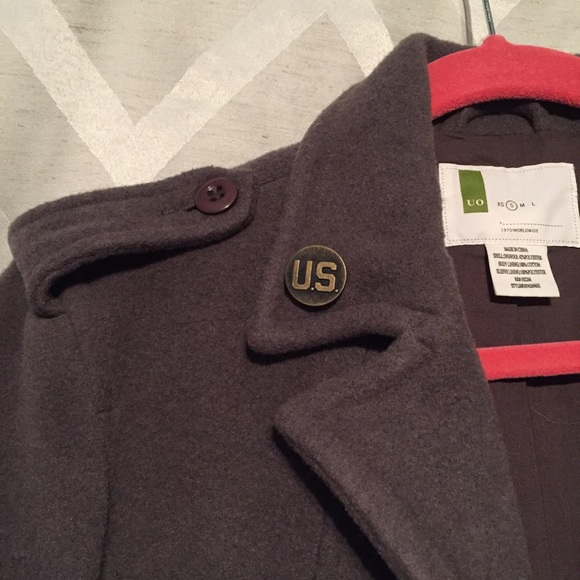 Cropped Wool Military Jacket - Picture 4 of 4