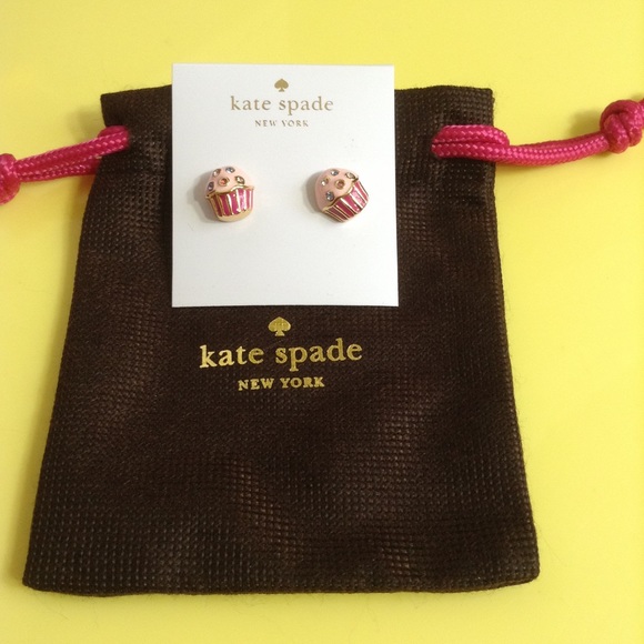 Brand New Kate Spade Cupcake Studs Earrings - Picture 2 of 3