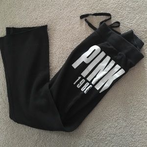 Pink light weight sweatpants