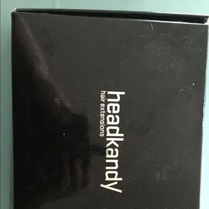 Headkandy clip in hair extensions, jet black 20-22