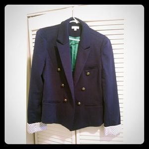 Navy blue blazer