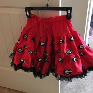 Georgia Bulldog Tutu