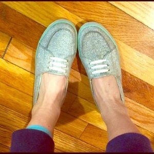 Sparkly Keds beacon boat shoe