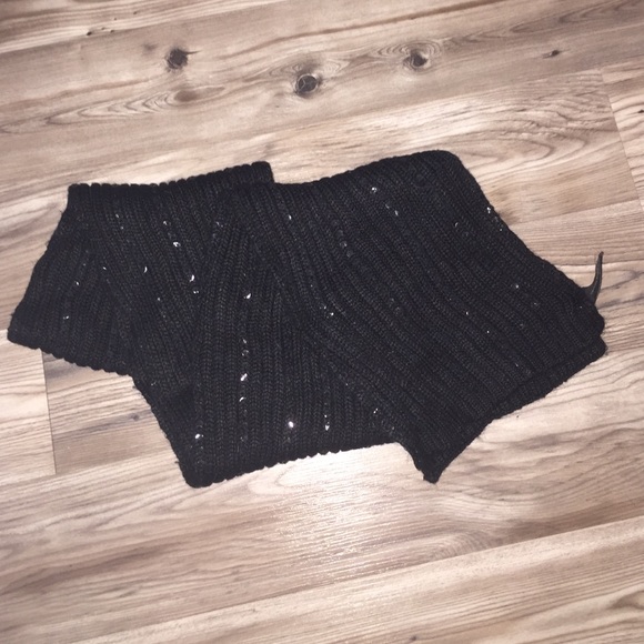 Sparkle Sequin Stitched Scarf
