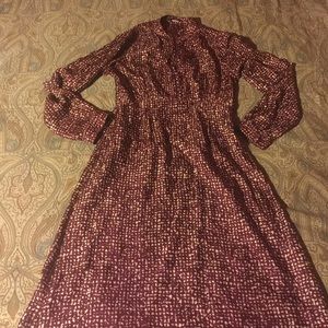 Long sleeve dress