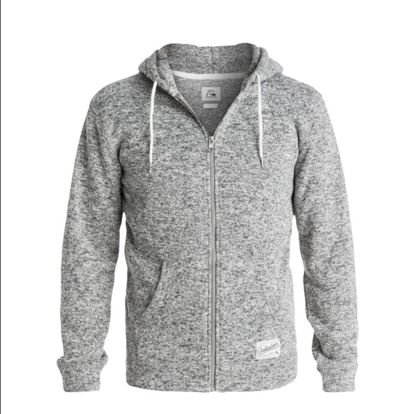 🆕Quiksilver Men's Keller Zip Fleece Hooded - Picture 2 of 5