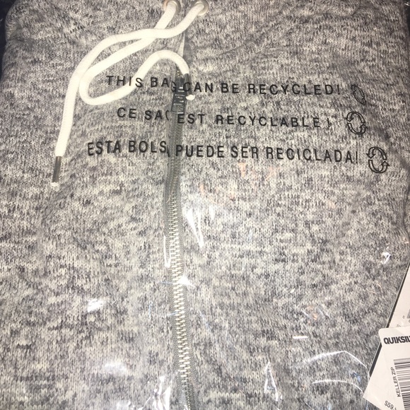 🆕Quiksilver Men's Keller Zip Fleece Hooded - Picture 4 of 5