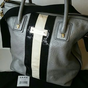 L.A.M.B Dorset Collection Lambert Leather Handbag