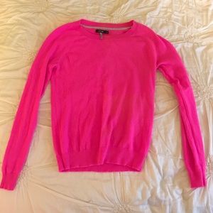 Pink 100% cashmere sweater NWOT