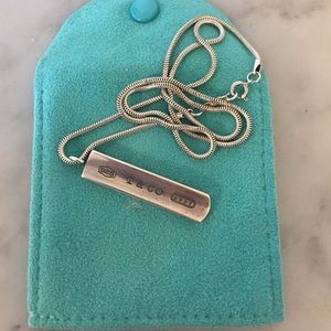 Tiffany & Co Silver Pendant Necklace