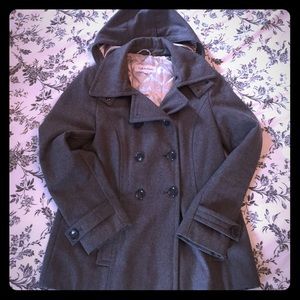 Calvin Klein- Heather Grey Peacoat