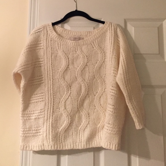 LOFT Sweaters - SALE LOFT oversized cableknit sweater