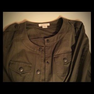 Liz Claiborne olive green / khaki jacket M