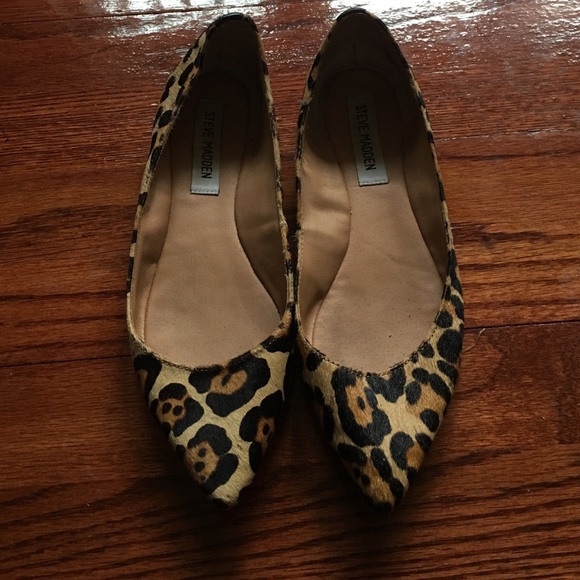 Leopard Print Flats