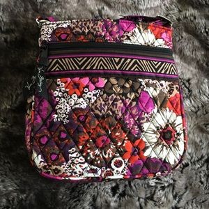 Vera Bradley Rosewood Petite Double Zip Hipster