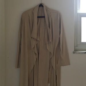 Cream Waterfall Jacket