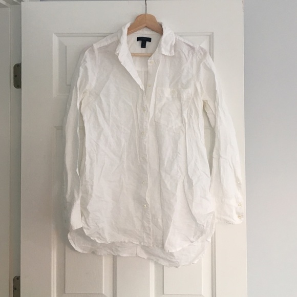 LAST CHANCE JCREW Linen Buttondown