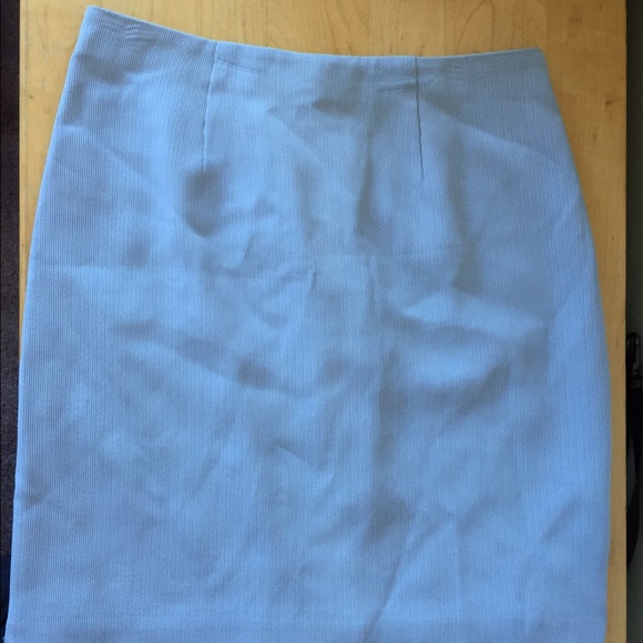 Vintage mini skirt in pastel blue