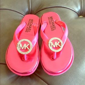 Michael Kors little girls sandals