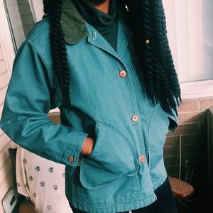 ⚡️Flash Sale⚡️❄️L.L Bean Teal Field Coat (S-M) ❄️