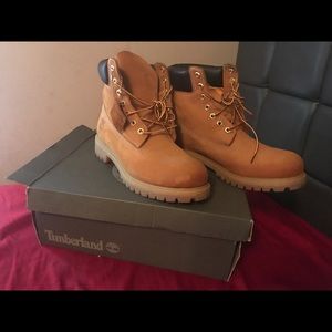 Wheat Suede Timberlands