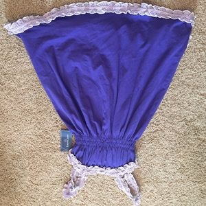 Lauren James Ruffle Seersucker dress