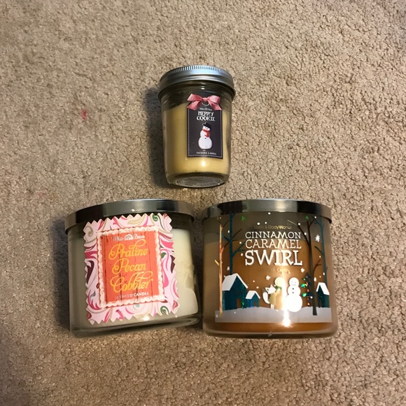 Bath and body work candles
