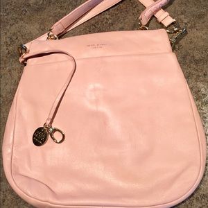 Henri Bendel Sutton Messenger in Blush Pink
