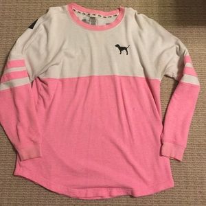 PINK pullover shirt