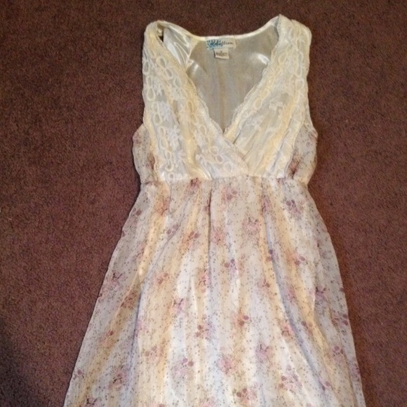 Soft flower dress