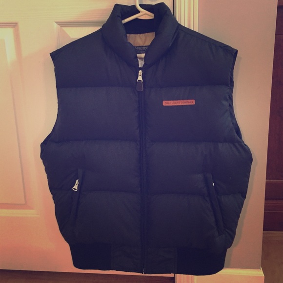 Like new! Men's Polo puffy vest. Worn once. Lg.