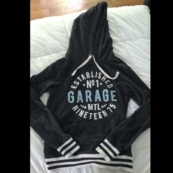 Grey Garage Hoodie