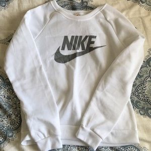 White Nike Sweatshirt