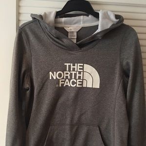 North Face hooded women's sweatshirt